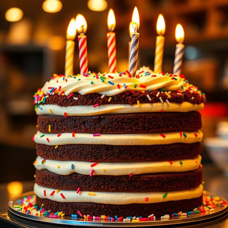 Mutluluk Anları - Doğum Günü Pastası